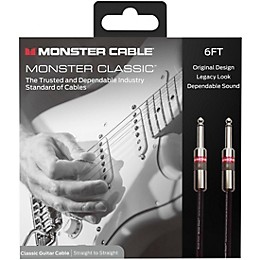 Monster Cable Prolink Classic Instrument Cable 6 ft. Black