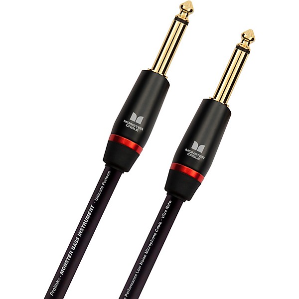 Monster Cable Prolink Monster Bass Instrument Cable 21 ft. Black