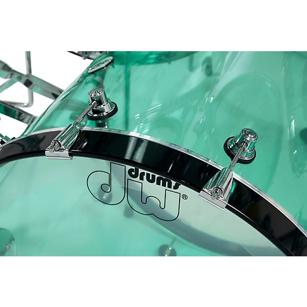 Open Box Design Series Acrylic 5-Piece Shell Pack With Chrome Hardware Level 1  Sea Glass