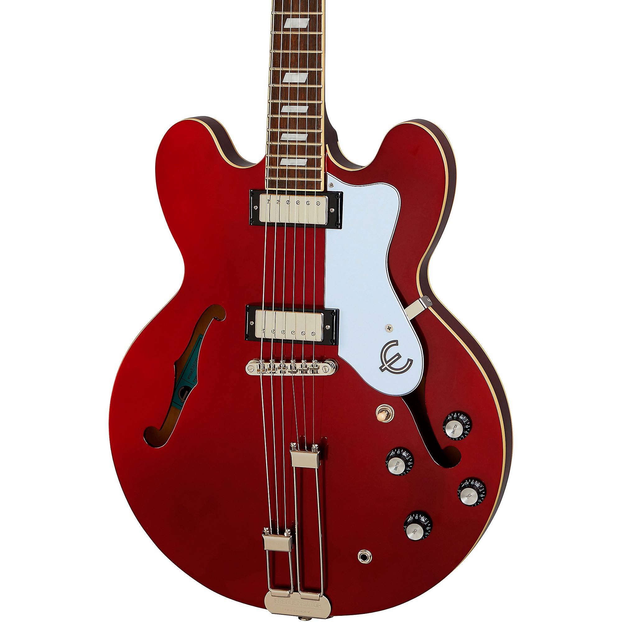 Epiphone Riviera Semi-Hollow Electric Guitar Sparkling Burgundy