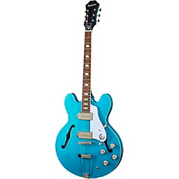 Epiphone Casino Worn Hollowbody Electric Guitar Blue Denim