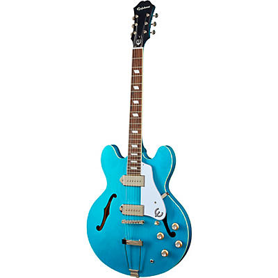 Epiphone Casino Worn Hollowbody Electric Guitar Blue Denim for sale