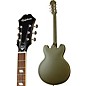 Open Box Epiphone Casino Worn Hollow Body Electric Guitar Level 1 Olive Drab