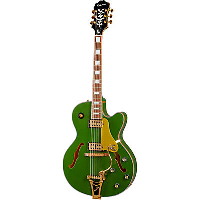Epiphone Emperor Swingster Hollowbody Electric Guitar Forest Green Metallic for sale