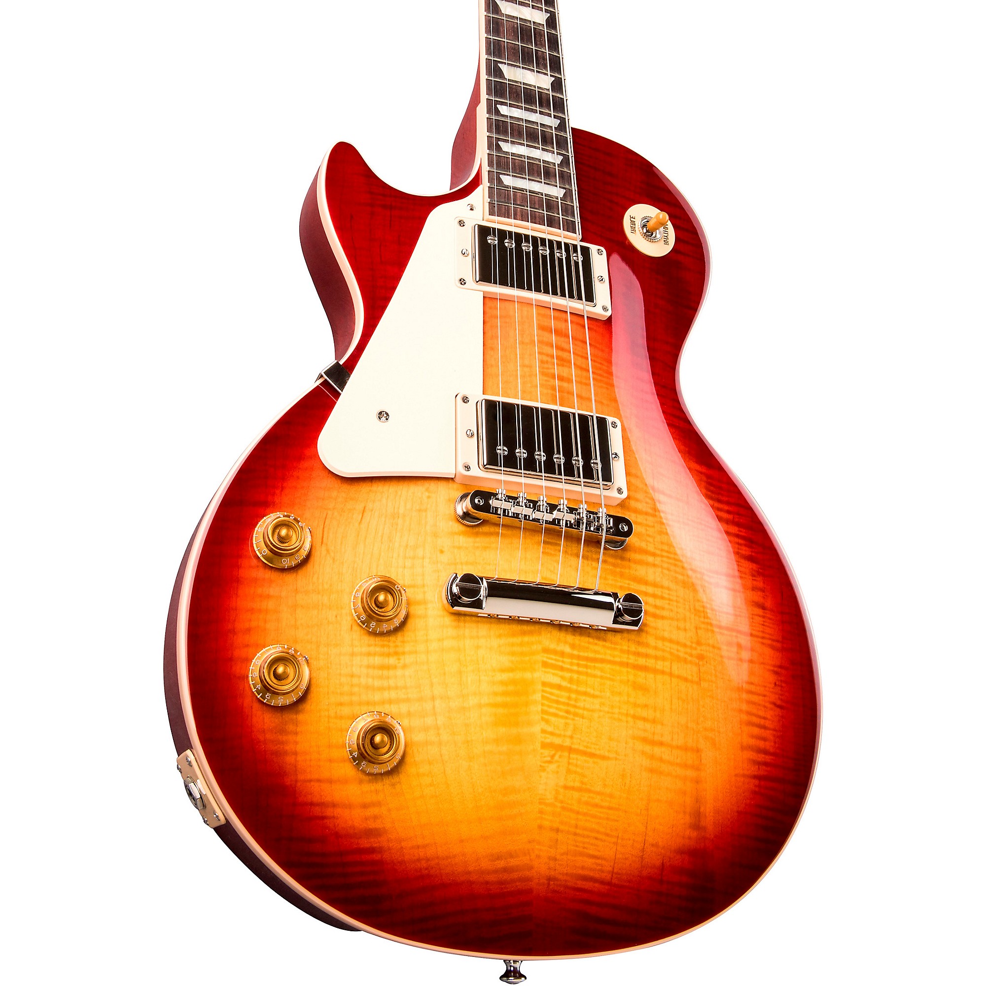opbouwen hardware Verbetering Gibson Les Paul Standard '50s Left-Handed Electric Guitar Heritage Cherry  Sunburst | Guitar Center