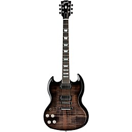 Gibson SG Modern Left-Handed Electric Guitar Trans Black Fade