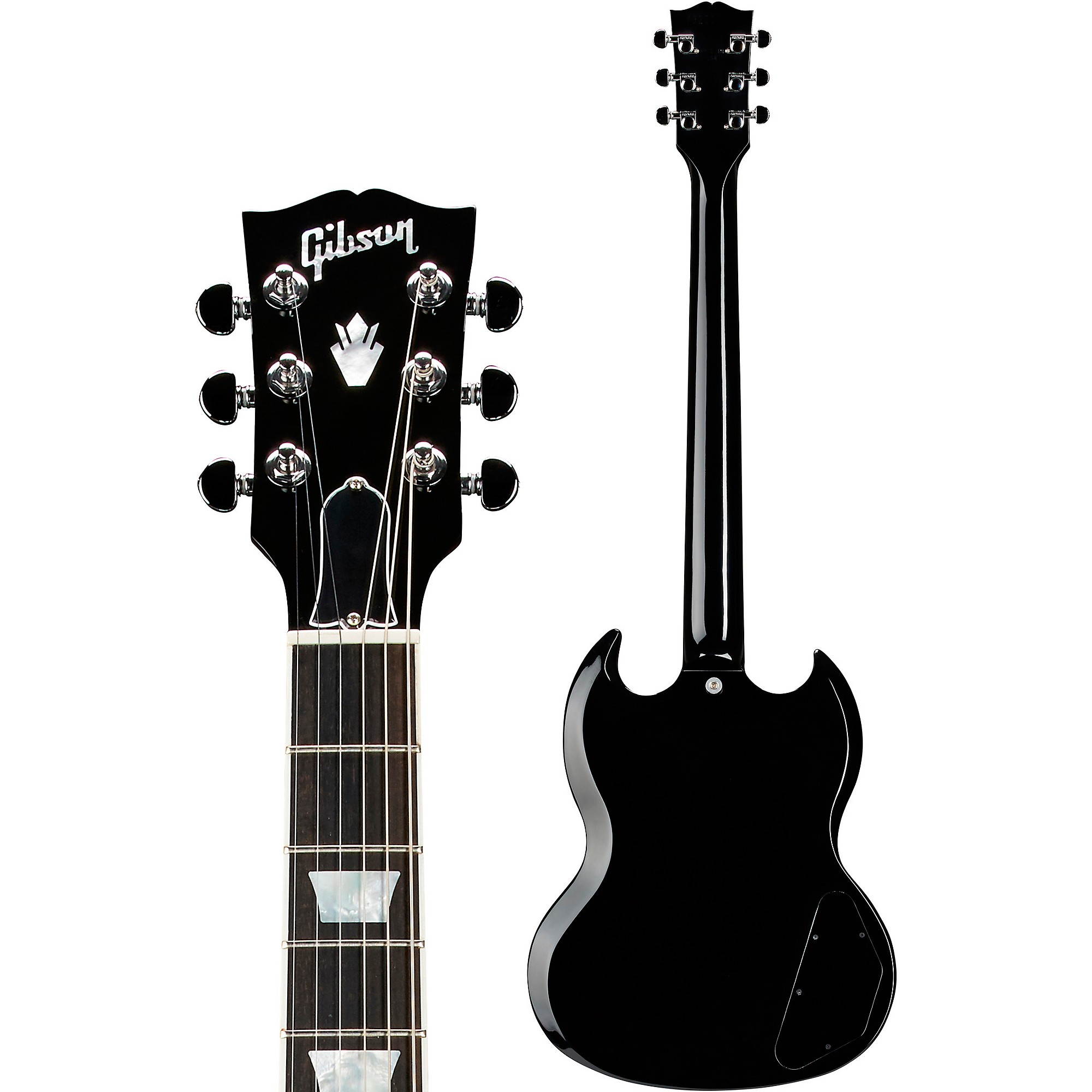 Gibson SG Modern Left-Handed Electric Guitar Trans Black