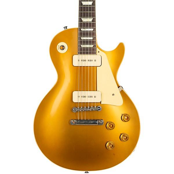 Gibson Custom 1956 Les Paul Goldtop Reissue VOS Electric Guitar Double Gold