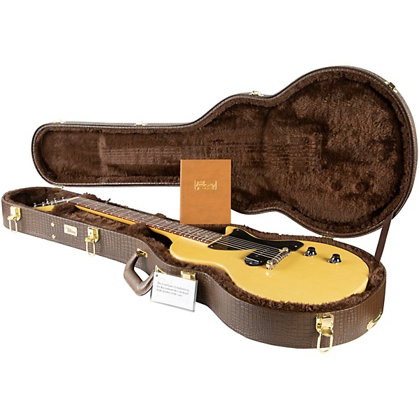 Clearance Gibson Custom 1957 Les Paul Junior Single-Cut Reissue VOS Electric Guitar TV Yellow