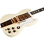 Gibson Custom 1963 Les Paul SG Custom Reissue 3-Pickup With Maestro VOS Electric Guitar Classic White