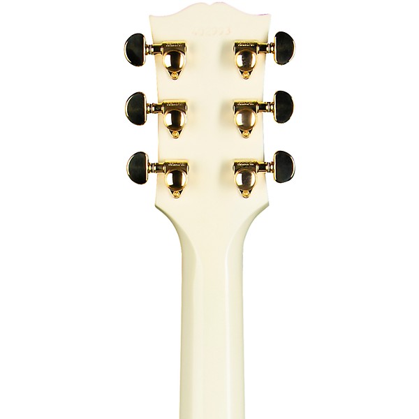 Gibson Custom 1963 Les Paul SG Custom Reissue 3-Pickup With Maestro VOS Electric Guitar Classic White