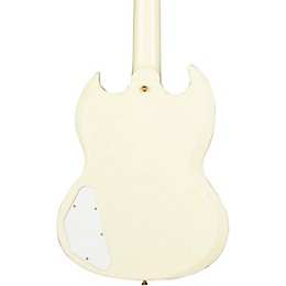 Gibson Custom 1963 Les Paul SG Custom Reissue 3-Pickup With Maestro VOS Electric Guitar Classic White