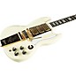 Gibson Custom 1963 Les Paul SG Custom Reissue 3-Pickup With Maestro VOS Electric Guitar Classic White