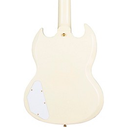 Gibson Custom 1963 Les Paul SG Custom Reissue 3-Pickup With Maestro VOS Electric Guitar Classic White