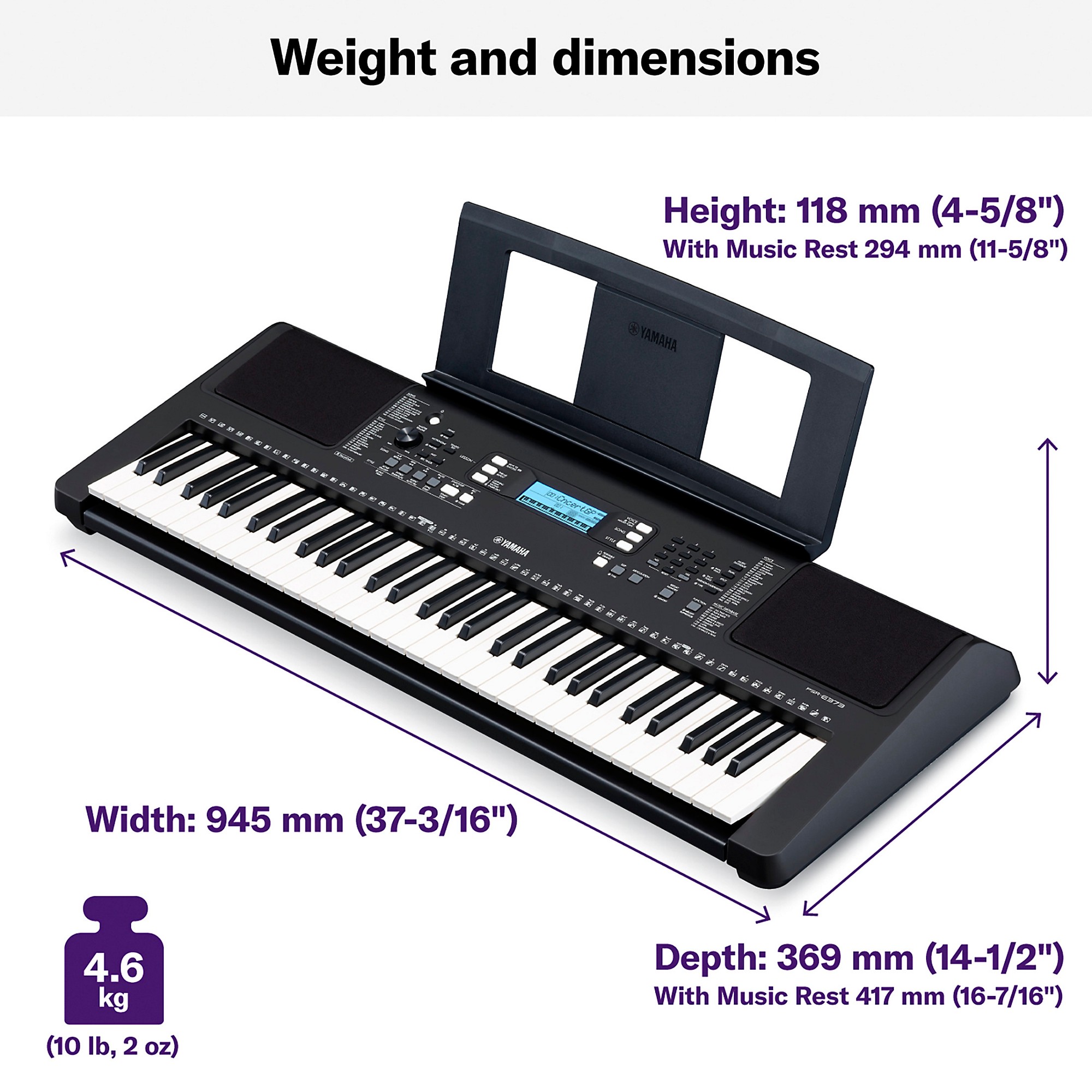 その他 PSR-E373 PSR-E373 - MusicSoft - Portable Keyboards - Keyboard Instruments