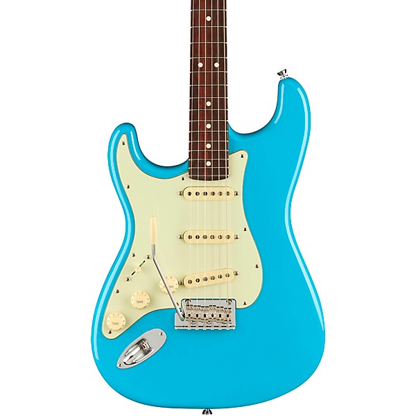 Fender American Professional II Stratocaster Rosewood Fingerboard Left-Handed Electric Guitar Miami Blue