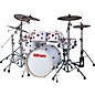 ddrum Hybrid Acoustic-Electric 6-Piece Shell Pack White/Red