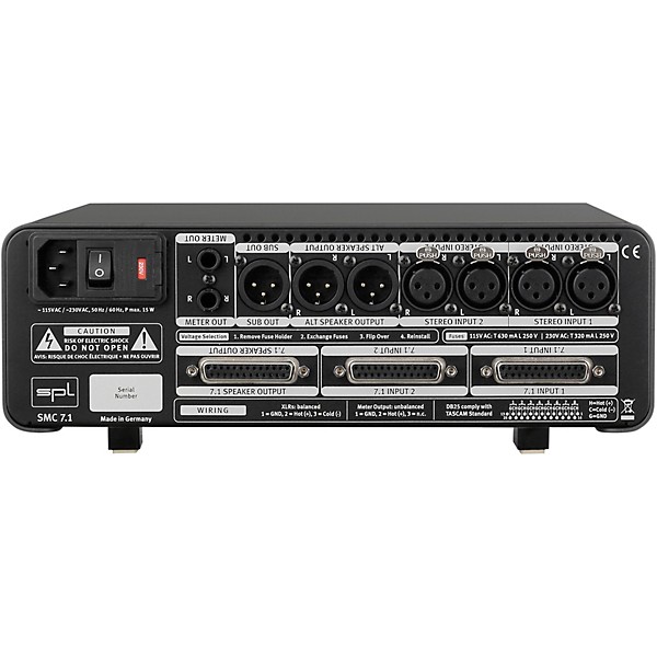 SPL SMC 7.1 Surround Monitor Controller, Black
