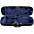 Bobelock Wooden Oblong Violin Case 1/4 Size Blac... Bobelock Wooden Oblong Violin Case 1/4 Size Black Exterior, Blue Interior