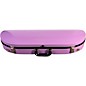 Bobelock Fiberglass Half-Moon Violin Case 4/4 Size Purple Exterior, Gray Interior thumbnail