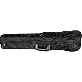 Bobelock Fiberglass Shaped Suspension Violin Case 4/4 Size Black Exterior, Wine Interior