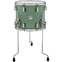 PDP by DW Concept Maple Floor Tom with Ch... PDP by DW Concept Maple Floor Tom with Chrome Hardware 14 x 12 in. Satin Seafoam