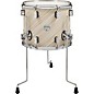 PDP by DW Concept Maple Floor Tom with Chrome Hardware 14 x 12 in. Twisted Ivory thumbnail