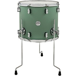 PDP by DW Concept Maple Floor Tom with Ch... PDP by DW Concept Maple Floor Tom with Chrome Hardware 16 x 14 in. Satin Seafoam