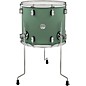 PDP by DW Concept Maple Floor Tom with Chrome Hardware 16 x 14 in. Satin Seafoam thumbnail