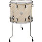 PDP by DW Concept Maple Floor Tom with Chrome Hardware 16 x 14 in. Twisted Ivory thumbnail