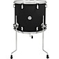 PDP by DW Concept Maple Floor Tom with Chrome Hardware 18 x 16 in. Satin Black thumbnail