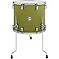 PDP by DW Concept Maple Floor Tom with Chrome Hardware 18 x 16 in. Satin Olive thumbnail