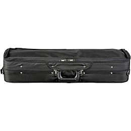 Bobelock Featherlite Oblong Suspension Violin Case, Velvet Interior 4/4 Size Black Exterior, Black Interior