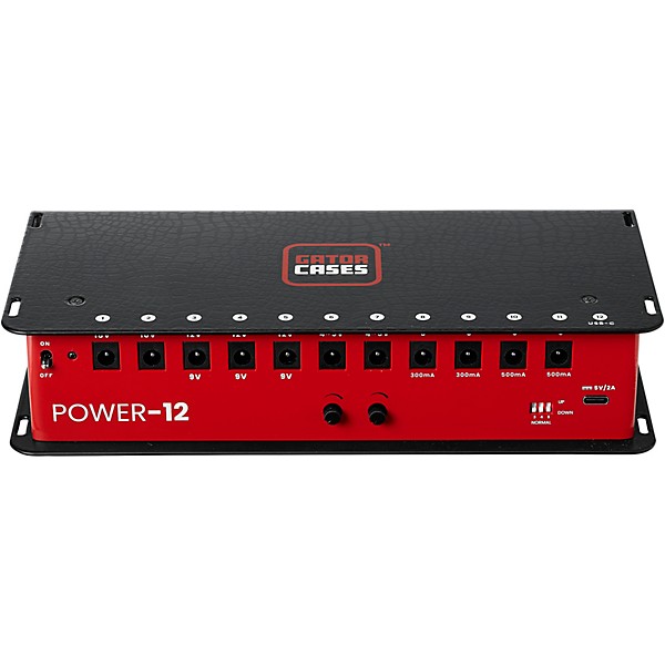 Gator Pedalboard Power Supply, 12 Outputs - 2300Ma