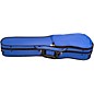 Bobelock Puffy Style Shaped Woodshell Suspension Violin Case 4/4 Size Blue Exterior, Gray Interior thumbnail