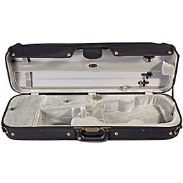 Bobelock Corregidor ... Bobelock Corregidor Professional Oblong Suspension Violin Case 4/4 Size Black Exterior, Gray Interior