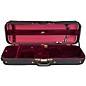 Bobelock Corregidor Professional Oblong Suspension Violin Case 4/4 Size Black Exterior, Wine Interior thumbnail