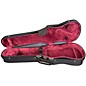 Bobelock Slim Shaped Woodshell Suspension Violin Case 4/4 Size Black Exterior, Wine Interior thumbnail