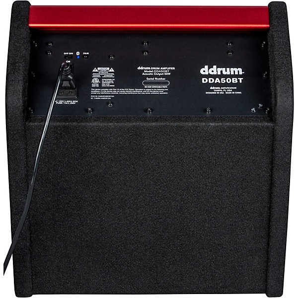 ddrum 50 Watt Electronic Drum Amplifier with Bluetooth