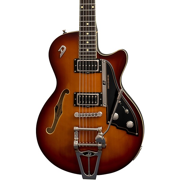 Open Box Duesenberg Starplayer TV Semi-Hollow Electric Guitar Level 2 Vintage Burst 197881055547