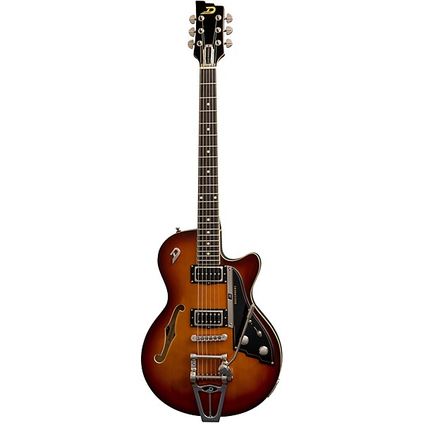 Open Box Duesenberg Starplayer TV Semi-Hollow Electric Guitar Level 2 Vintage Burst 197881055547