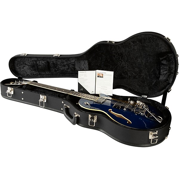 Duesenberg Starplayer TV Semi-Hollow Electric Guitar Blue Sparkle