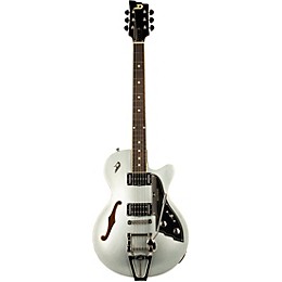 Duesenberg USA Starplayer TV Semi-Hollow Electric Guitar Silver Sparkle