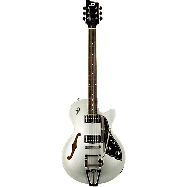 Duesenberg USA Starplayer TV Semi-Hollow Electric Guitar Silver Sparkle