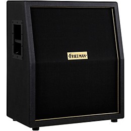 Friedman Vertical 212 2x12" Rear-Ported Closed-Back Slant Cabinet - 2 x Vintage 30 Loaded Black