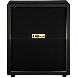 Friedman Vertical 212 2x12" Rear-Ported Closed-Back Slant Cabinet - 2 x Vintage 30 Loaded Black