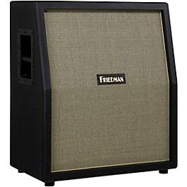 Friedman Vertical... Friedman Vertical 212 2x12" Rear-Ported Closed-Back Slant Cabinet - 2 x Vintage 30 Loaded Black and Gold