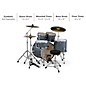 Open Box Pearl Roadshow 5-Piece Drum Set with Hardware and Zildjian Planet Z Cymbals Level 1 Charcoal