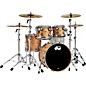 DW 4-Piece Collectors Series Cherry Shell Pack with Chrome Hardware Satin Natural thumbnail