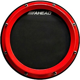 Ahead 10 in. S-Hoop Pad with Snare Sound Chrome Ahead 10 in. S-Hoop Pad with Snare Sound Red